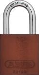 ABUS 72/40 Aluminum Safety Padlock BROWN Keyed Different