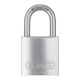 ABUS 72/40 Aluminum Safety Padlock SILVER Keyed Different
