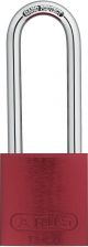 ABUS 72/40HB75 Aluminum Safety Padlock RED KEYED DIFFERENT - Long shackle (3