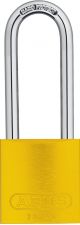 ABUS 72/40HB75 Aluminum Safety Padlock YELLOW KEYED DIFFERENT - Long shackle (3