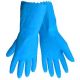 Global Glove 140FB 18 mil Blue Latex Flocklined