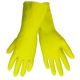 Global Glove 150F Premium 18 Mil Yellow Latex Flocklined