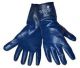 Global Glove 417NC Blue Nitrile Dip