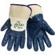 Global Glove 607R Blue Nitrile Dip Rough Finish