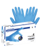 Global Glove 705PF Blue Powder Free Nitrile Disposable