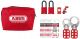ABUS K900 Safety Lockout Tagout Personal Safety Pouch Kit, Small