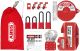ABUS K915 Safety Lockout Tagout Personal Cinch Safety Bag Kit