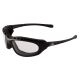Bullhead Safety - BH1366AF Steelhead Safety Glasses Black Foam Lined Frame / Indoor/Outdoor Anti-Fog Lens