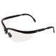 Bullhead Safety - BH461 - Picuda Safety Glasses - Black Frame / Clear Lens