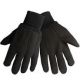 Global Glove Foam Lined Brown Jersey Gloves
