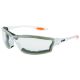 Crews LW310AF Law 3 Safety Glasses - Clear Foam Lined Frame - Clear Anti-Fog Lens