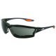 Crews LW312AF Law 3 Safety Glasses - Smoke Foam Lined Frame - Gray Anti-Fog Lens