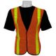 Economy Orange Safety Vest 2 in.